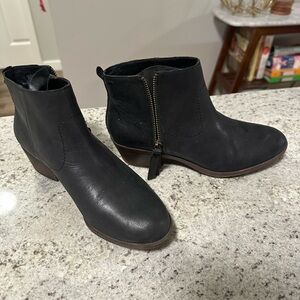 Lucky Brand Black Ankle Booties